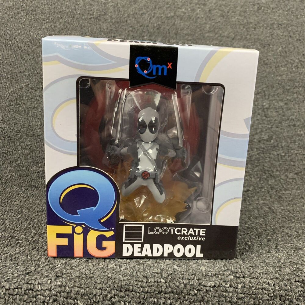 Deadpool Q-Fig X-Force Variant Figure Loot Crate Exclusive QMX 2015 Brand New